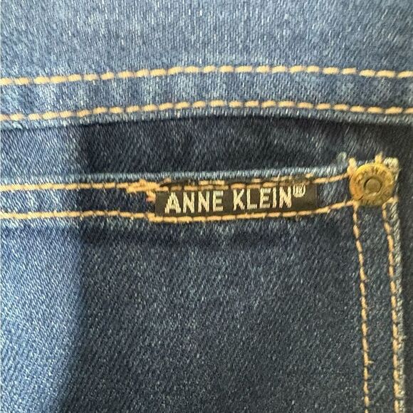 Vintage 80s Anne Klein for Sheridane Mom Jeans Highrise Pleated 4-Pocket Tapered - Picture 4 of 6